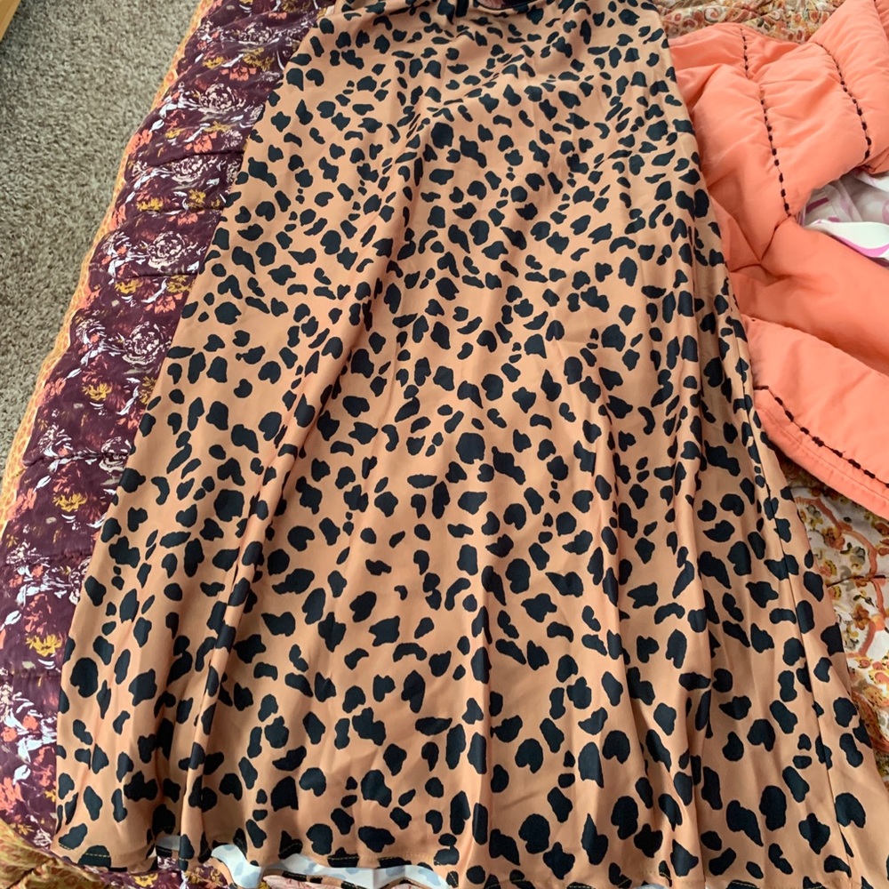 Urban outfitters cheetah skirt